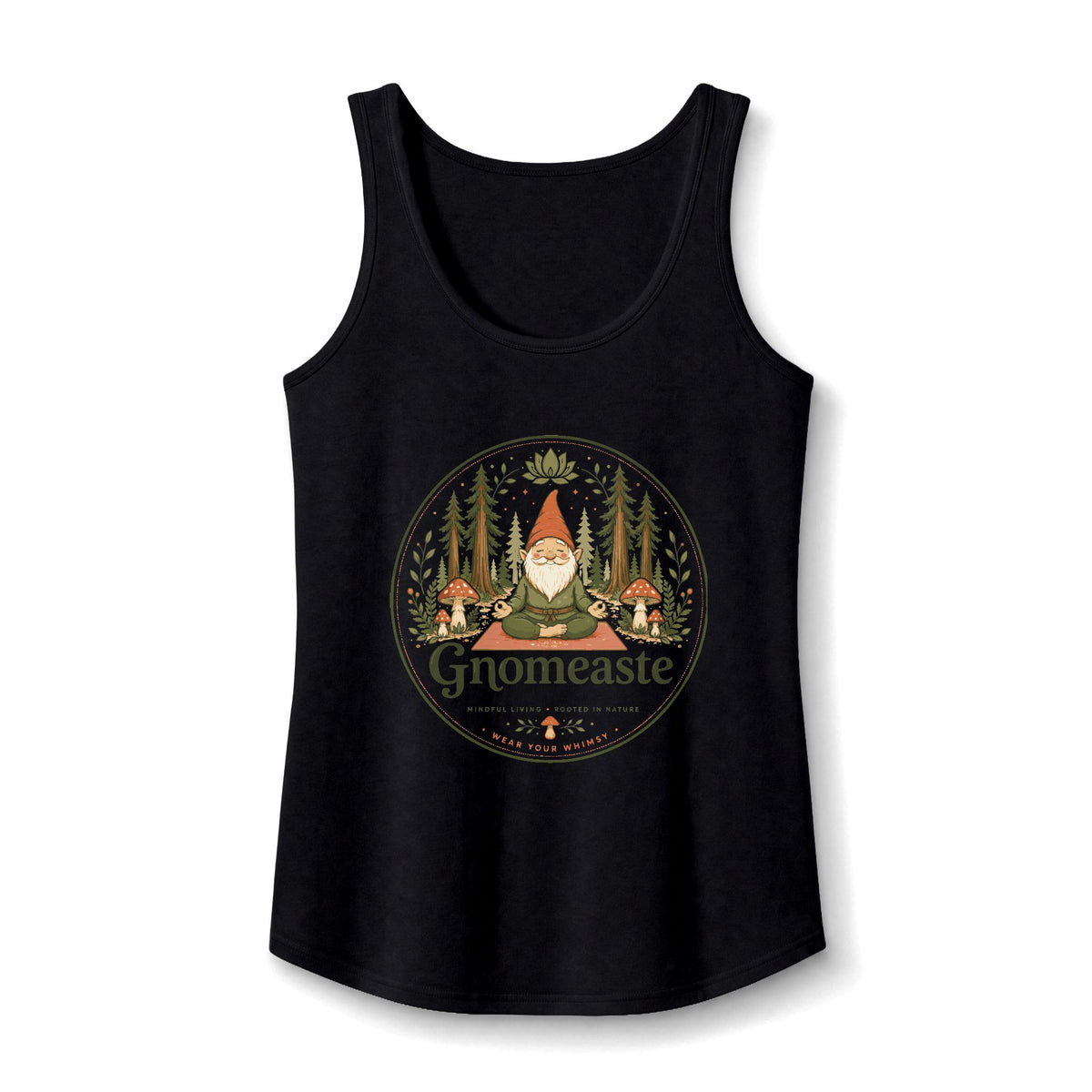 Gnome Meditation Tank Top