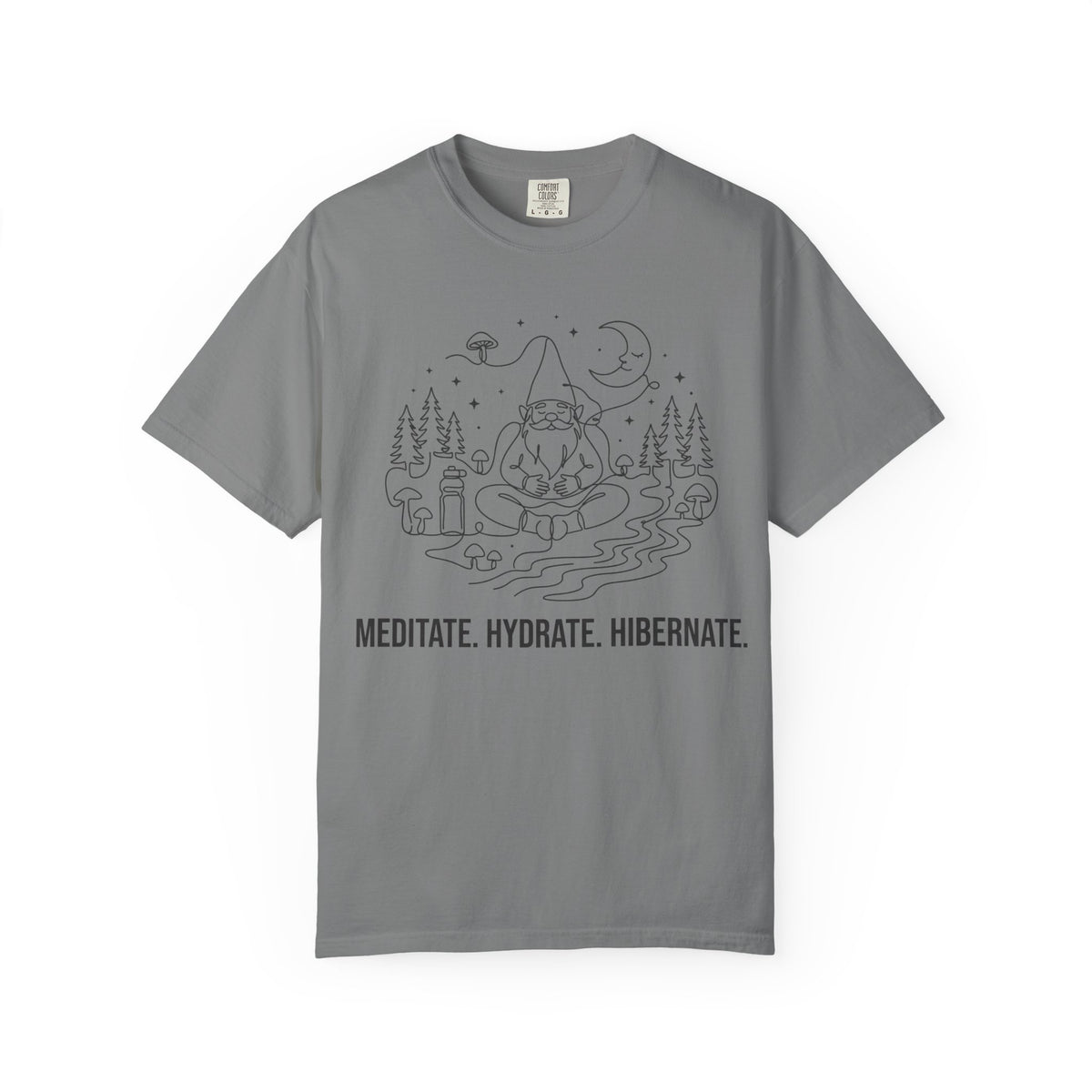 Meditate Hydrate Hibernate T-Shirt