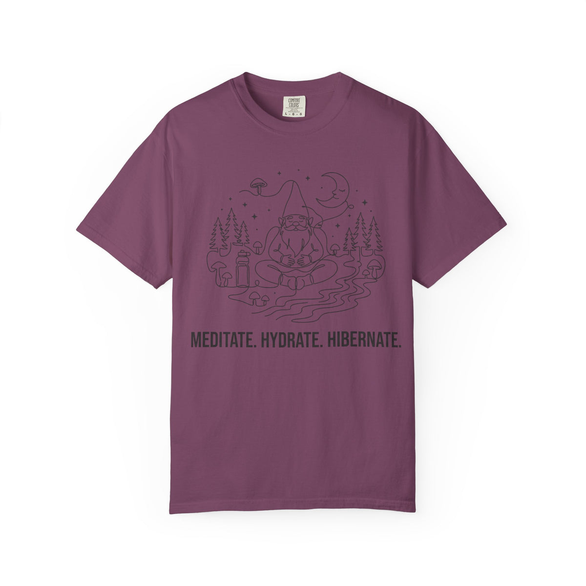 Meditate Hydrate Hibernate T-Shirt