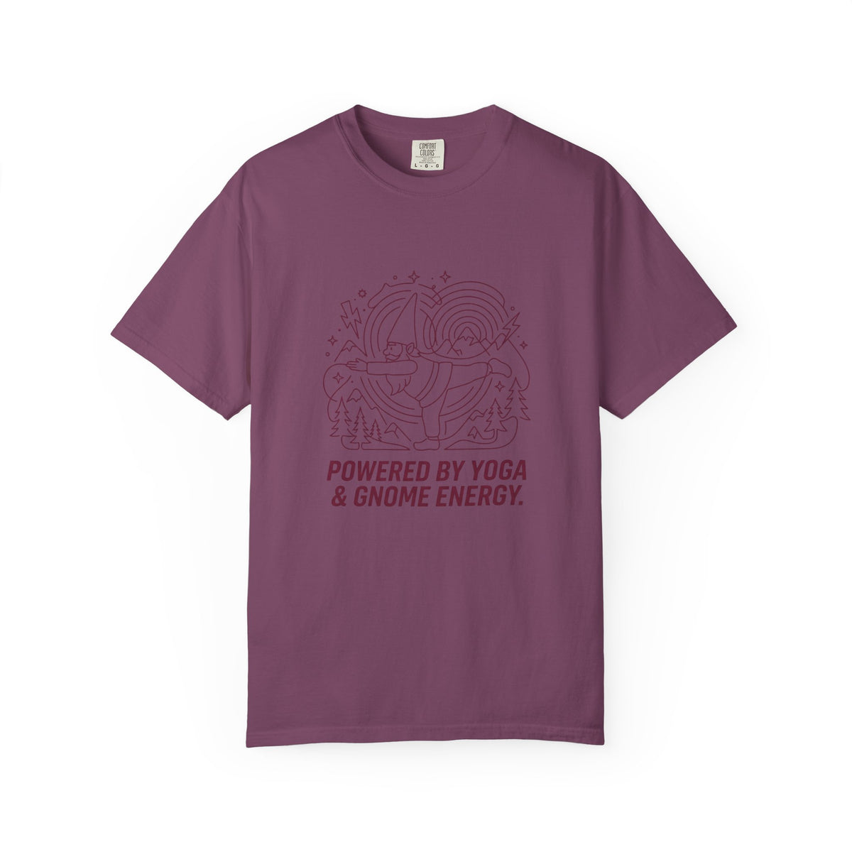 Powered by Yoga and Gnome Energy T-Shirt