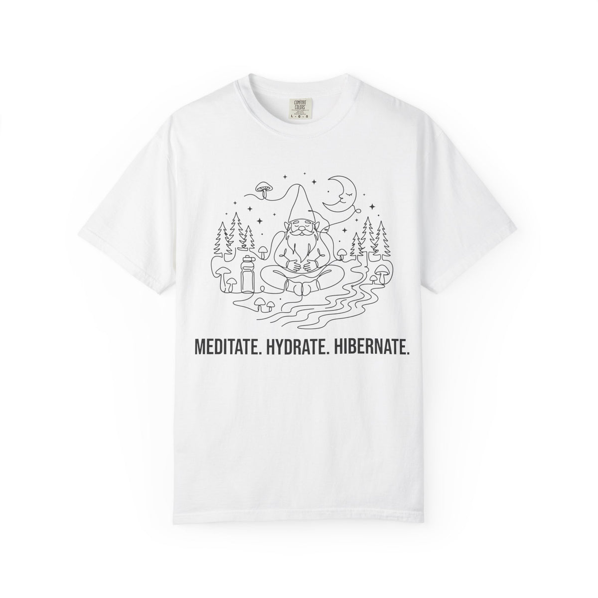 Meditate Hydrate Hibernate T-Shirt