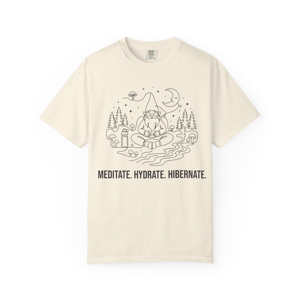 Meditate Hydrate Hibernate T-Shirt
