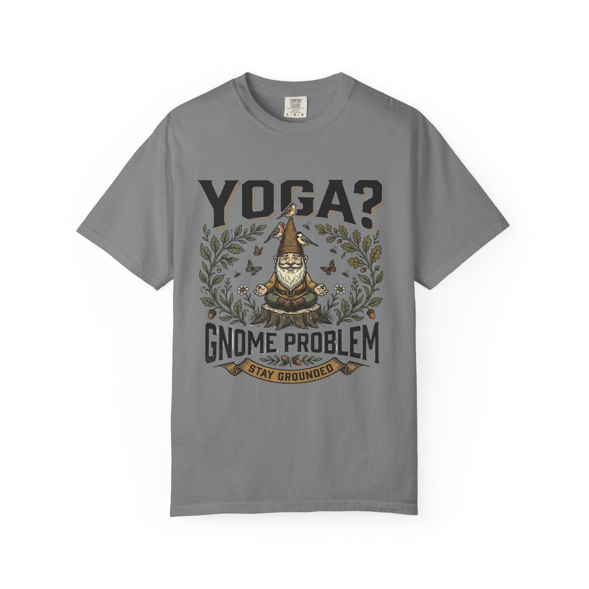 Yoga Gnome Problem T-shirt