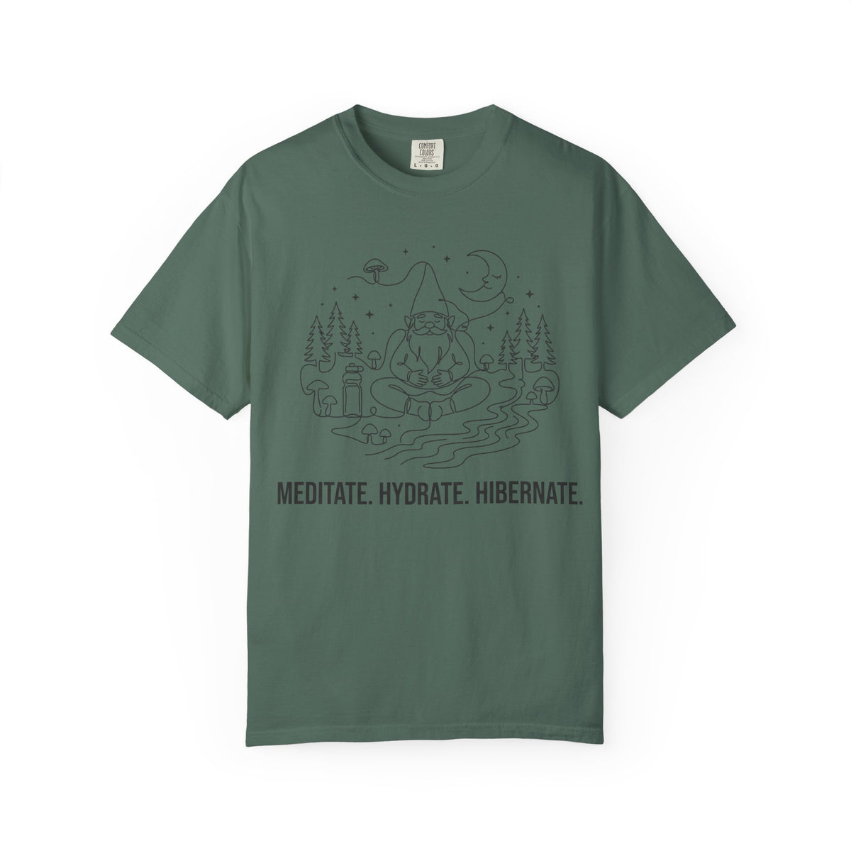 Meditate Hydrate Hibernate T-Shirt