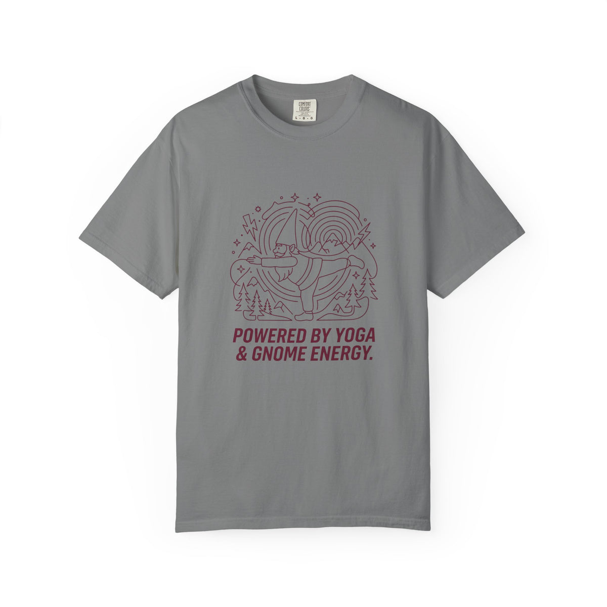 Powered by Yoga and Gnome Energy T-Shirt