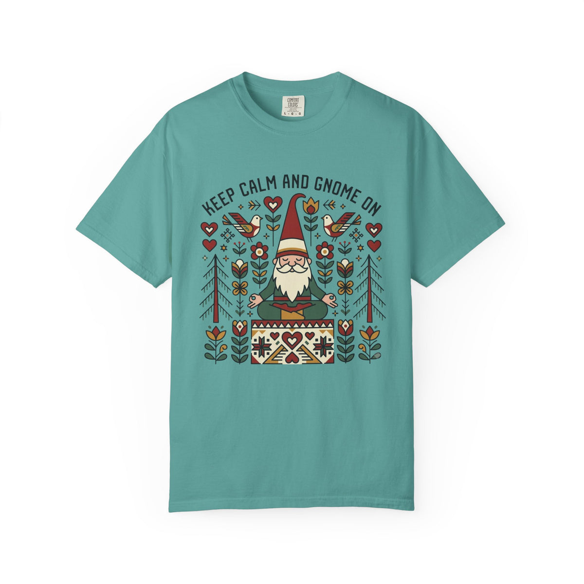Keep calm & Gnome on  T-Shirt