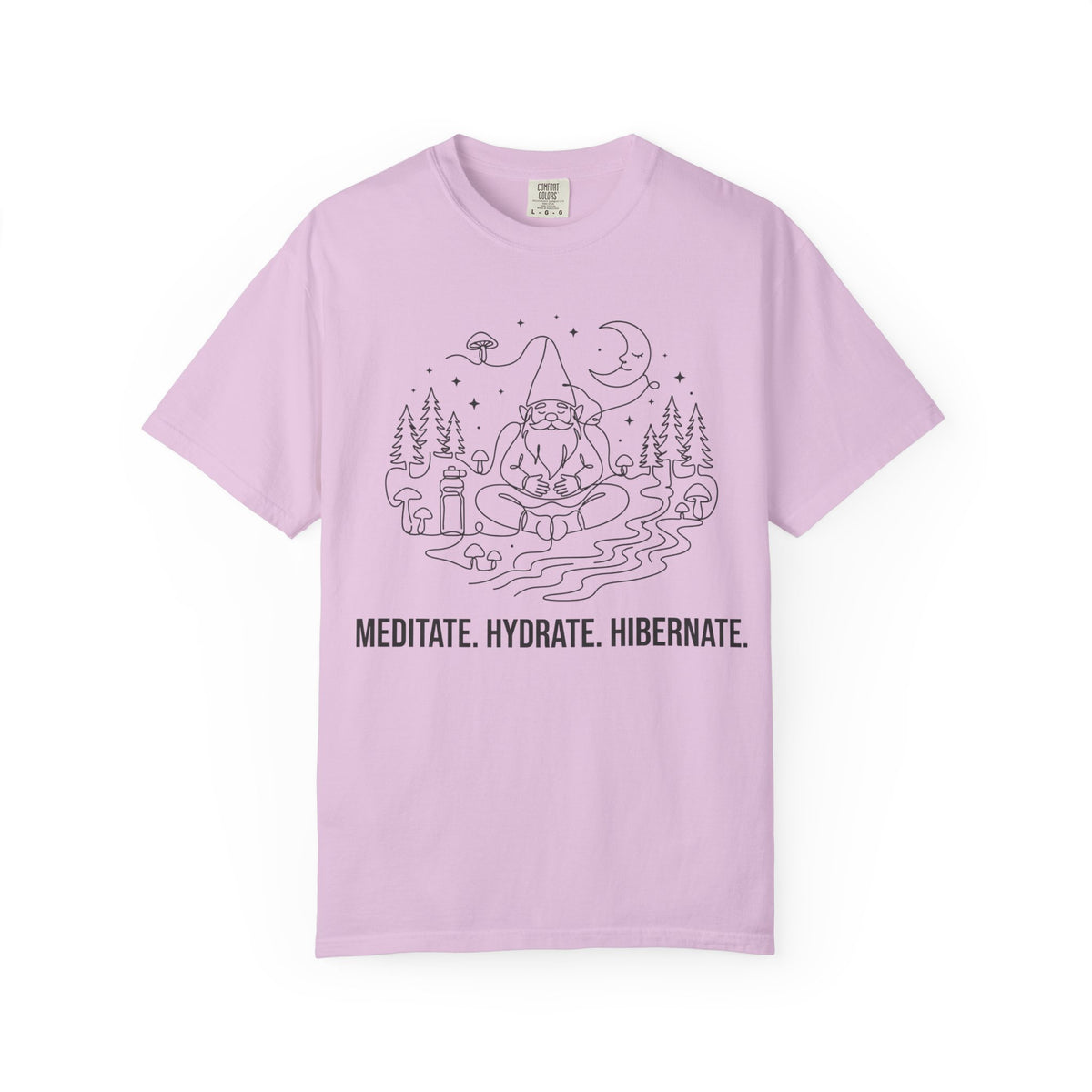 Meditate Hydrate Hibernate T-Shirt