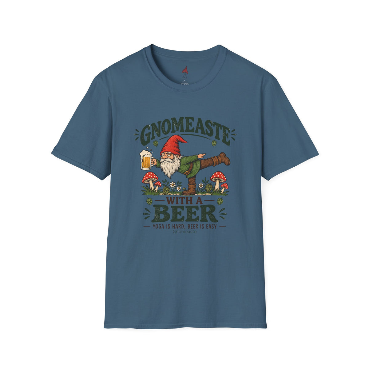 Yoga is hard Beer is easy  T-Shirt