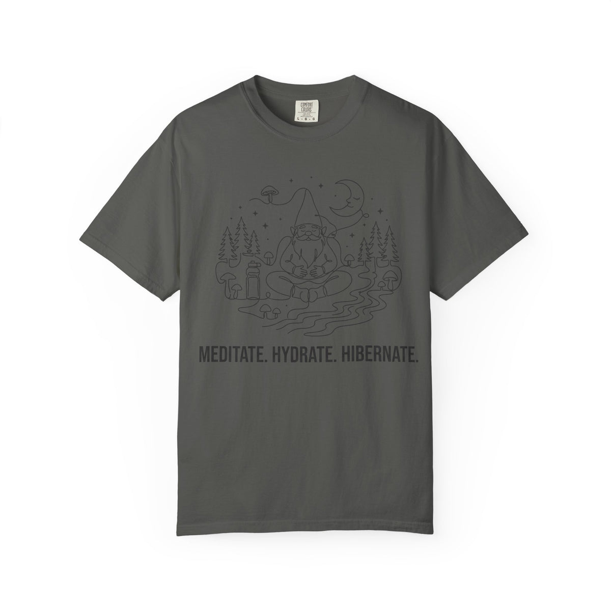 Meditate Hydrate Hibernate T-Shirt