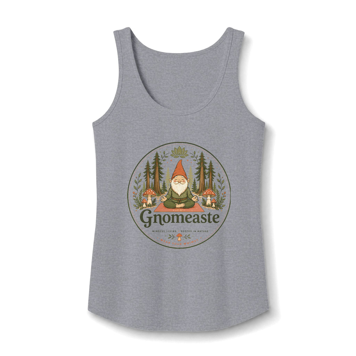 Gnome Meditation Tank Top