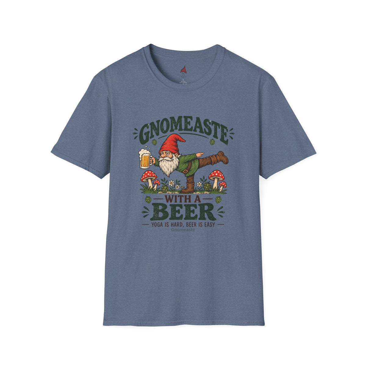 Yoga is hard Beer is easy  T-Shirt