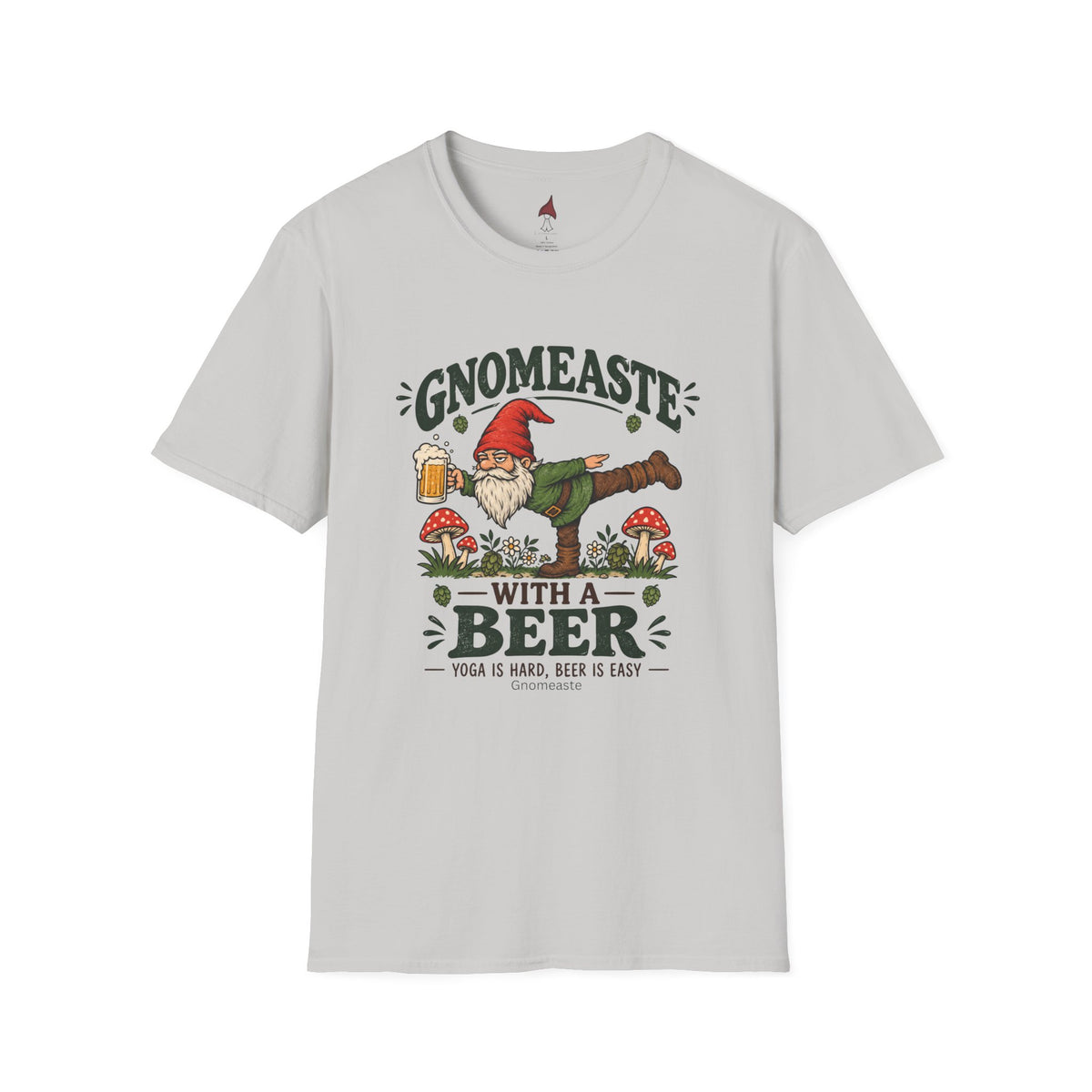 Yoga is hard Beer is easy  T-Shirt