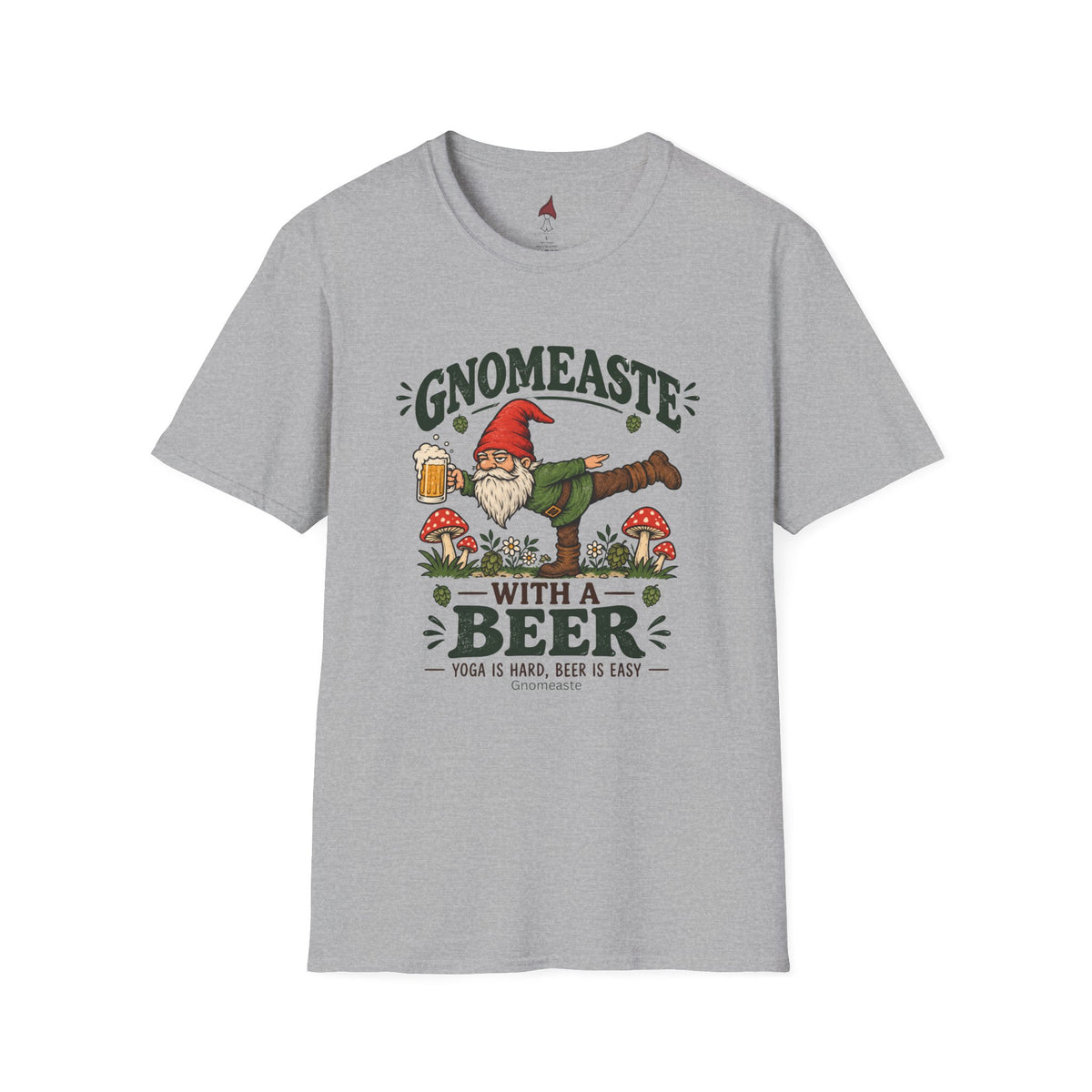 Yoga is hard Beer is easy  T-Shirt