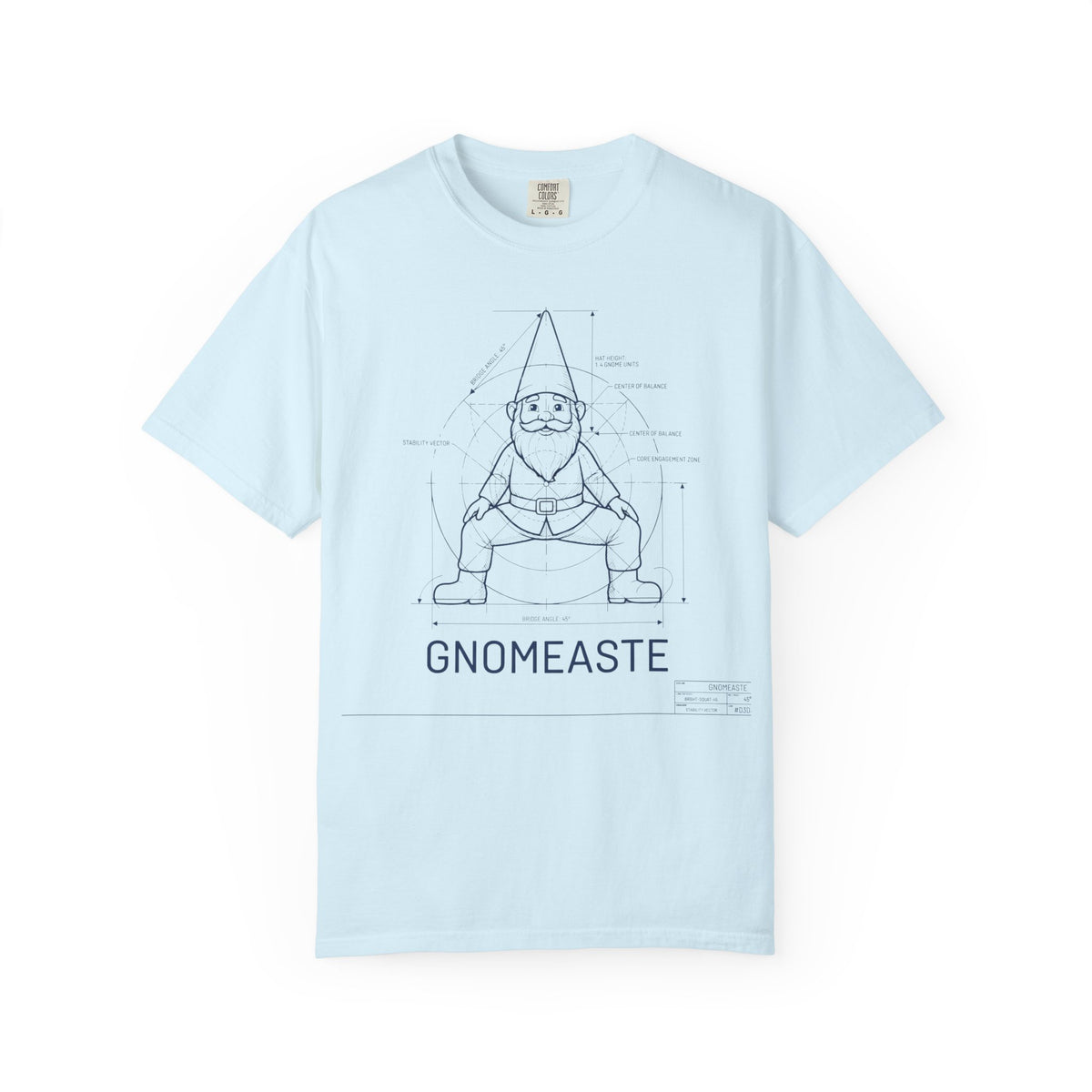 Blue Print  T-Shirt