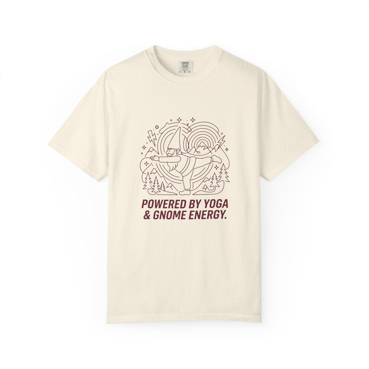 Powered by Yoga and Gnome Energy T-Shirt