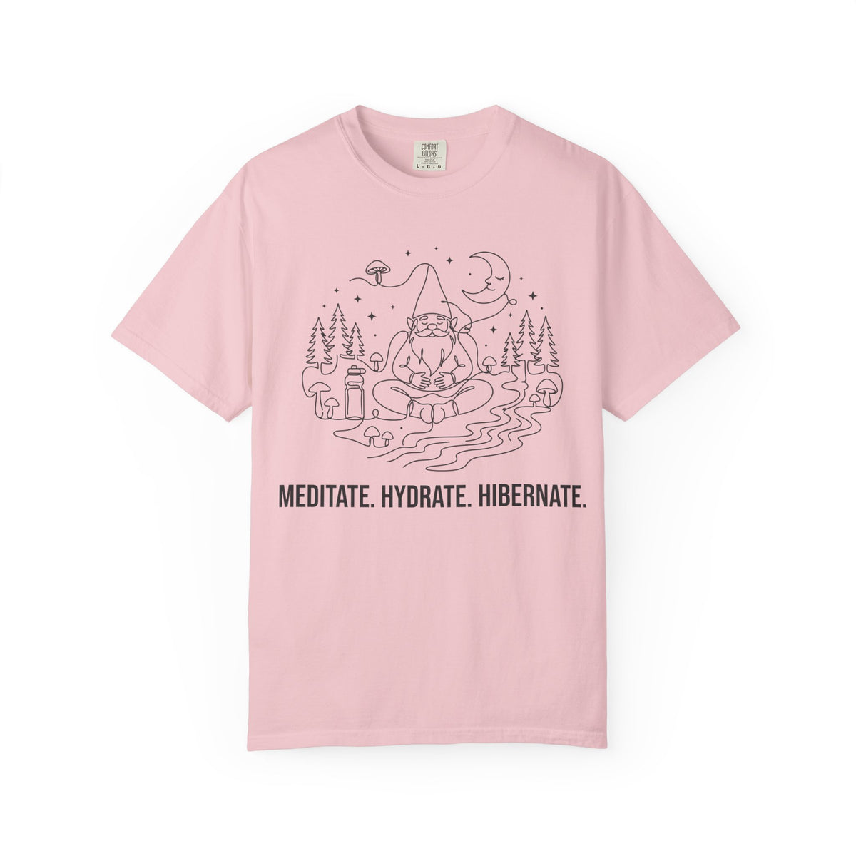Meditate Hydrate Hibernate T-Shirt