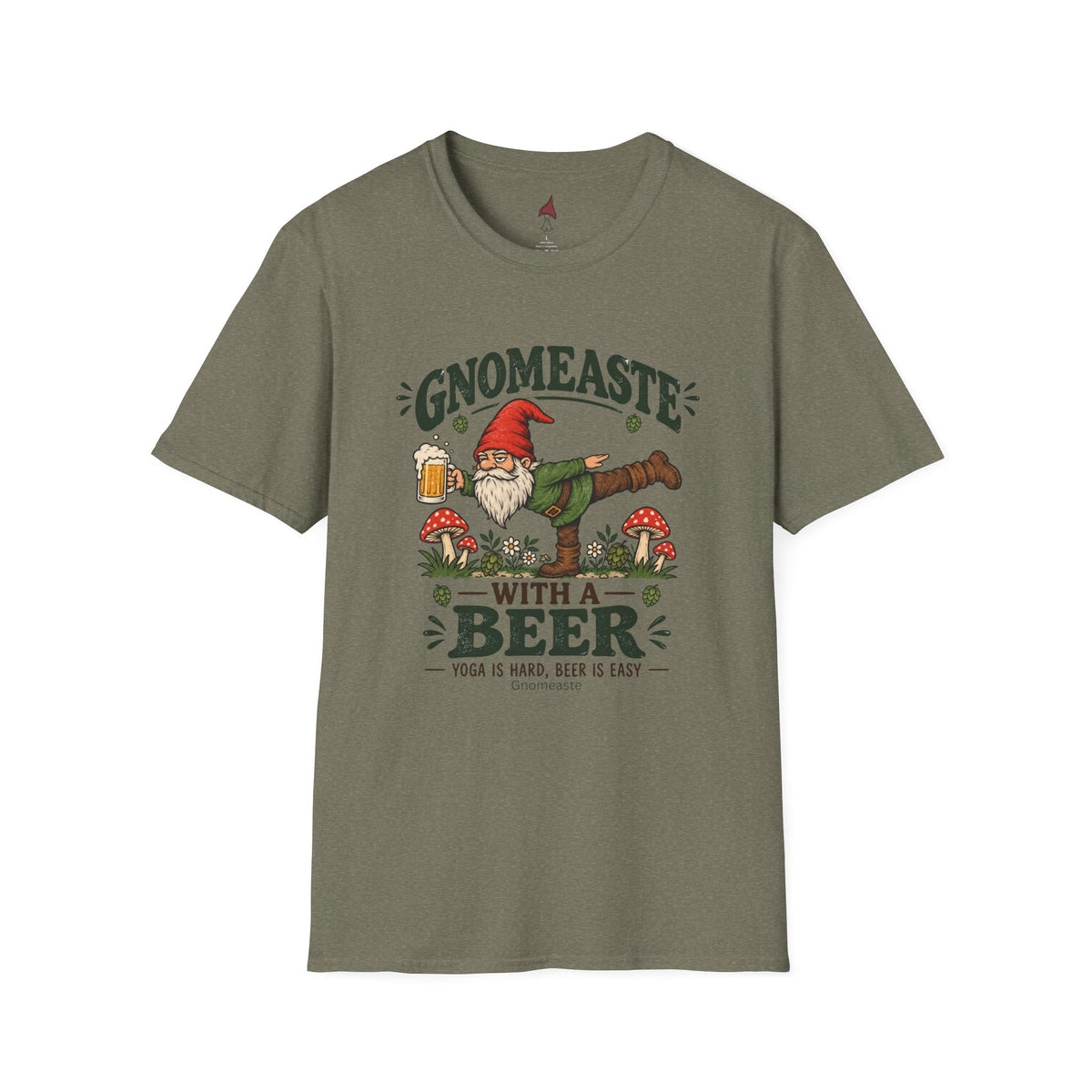 Yoga is hard Beer is easy  T-Shirt