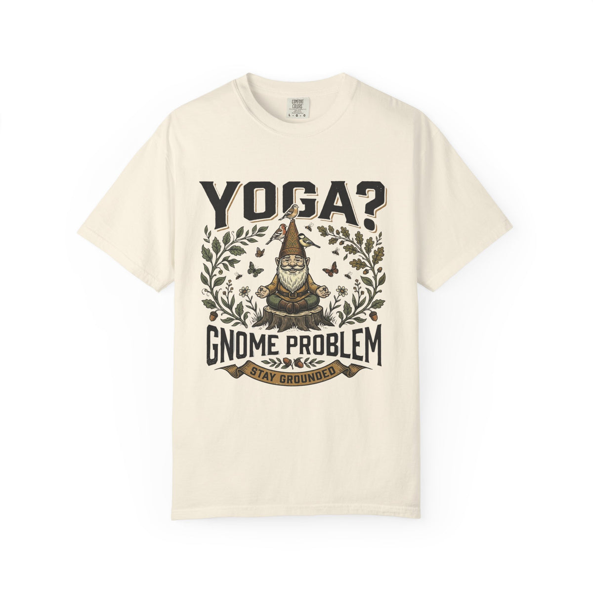 Yoga Gnome Problem T-shirt