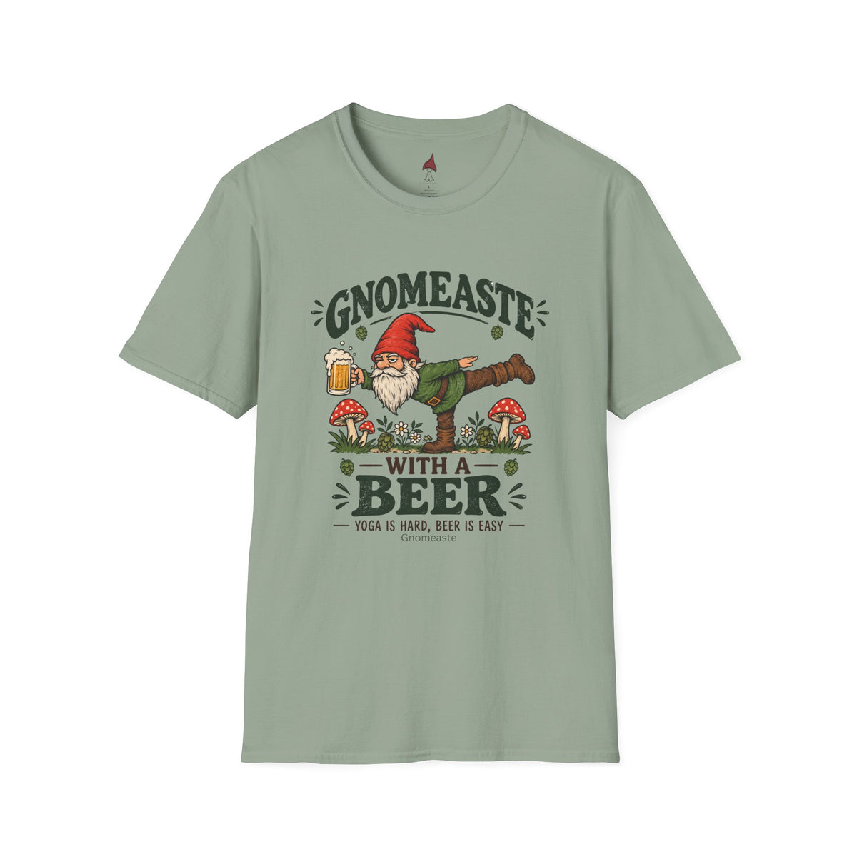 Yoga is hard Beer is easy  T-Shirt