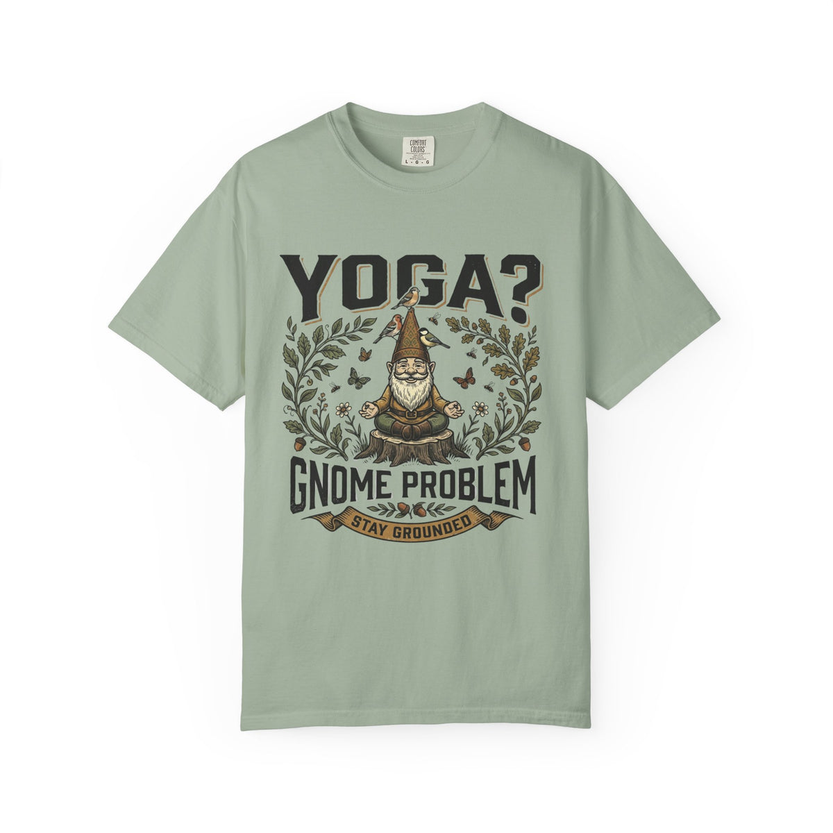 Yoga Gnome Problem T-shirt