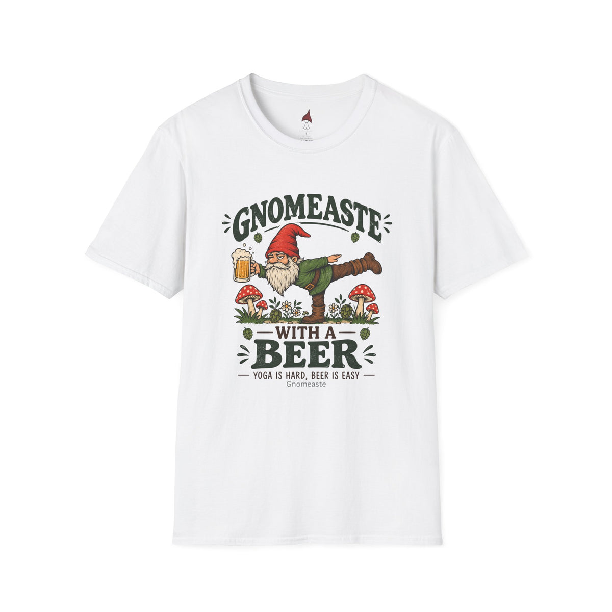 Yoga is hard Beer is easy  T-Shirt