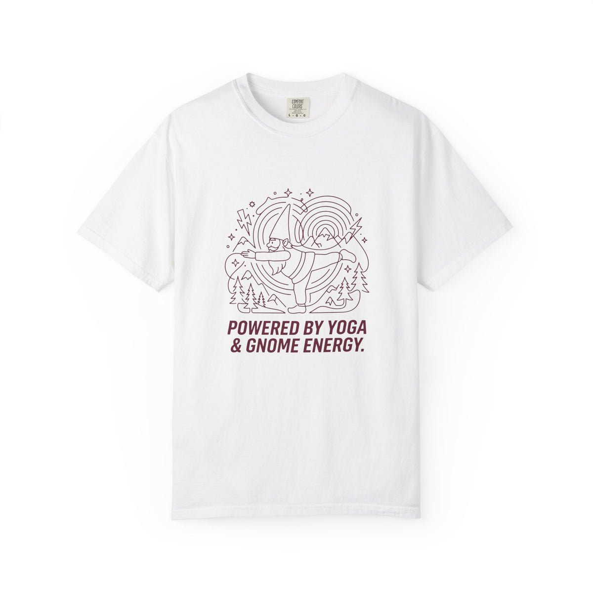 Powered by Yoga and Gnome Energy T-Shirt