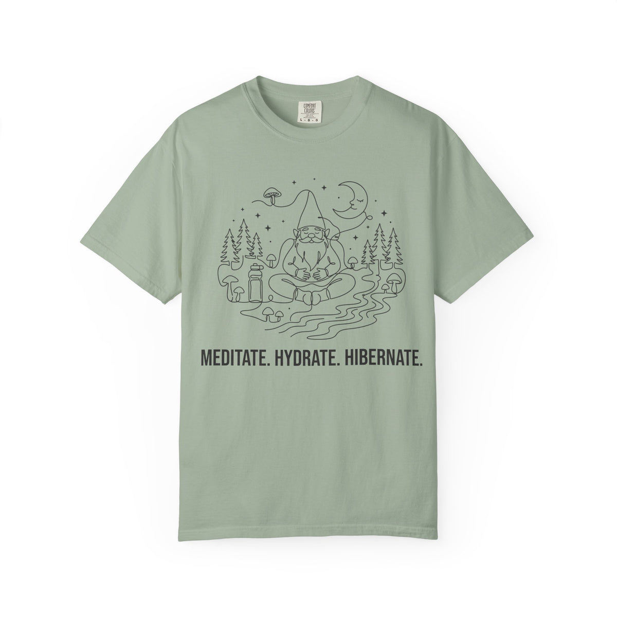 Meditate Hydrate Hibernate T-Shirt