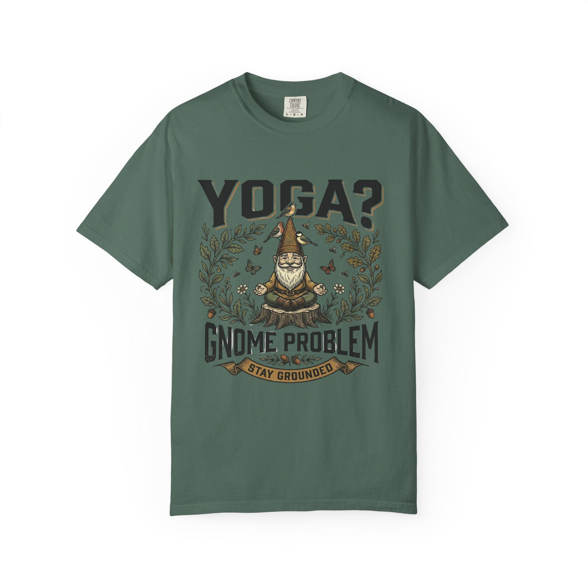 Yoga Gnome Problem T-shirt