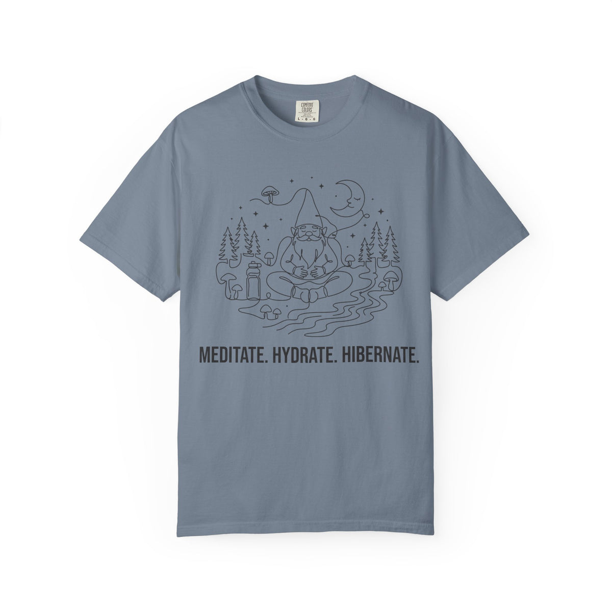 Meditate Hydrate Hibernate T-Shirt