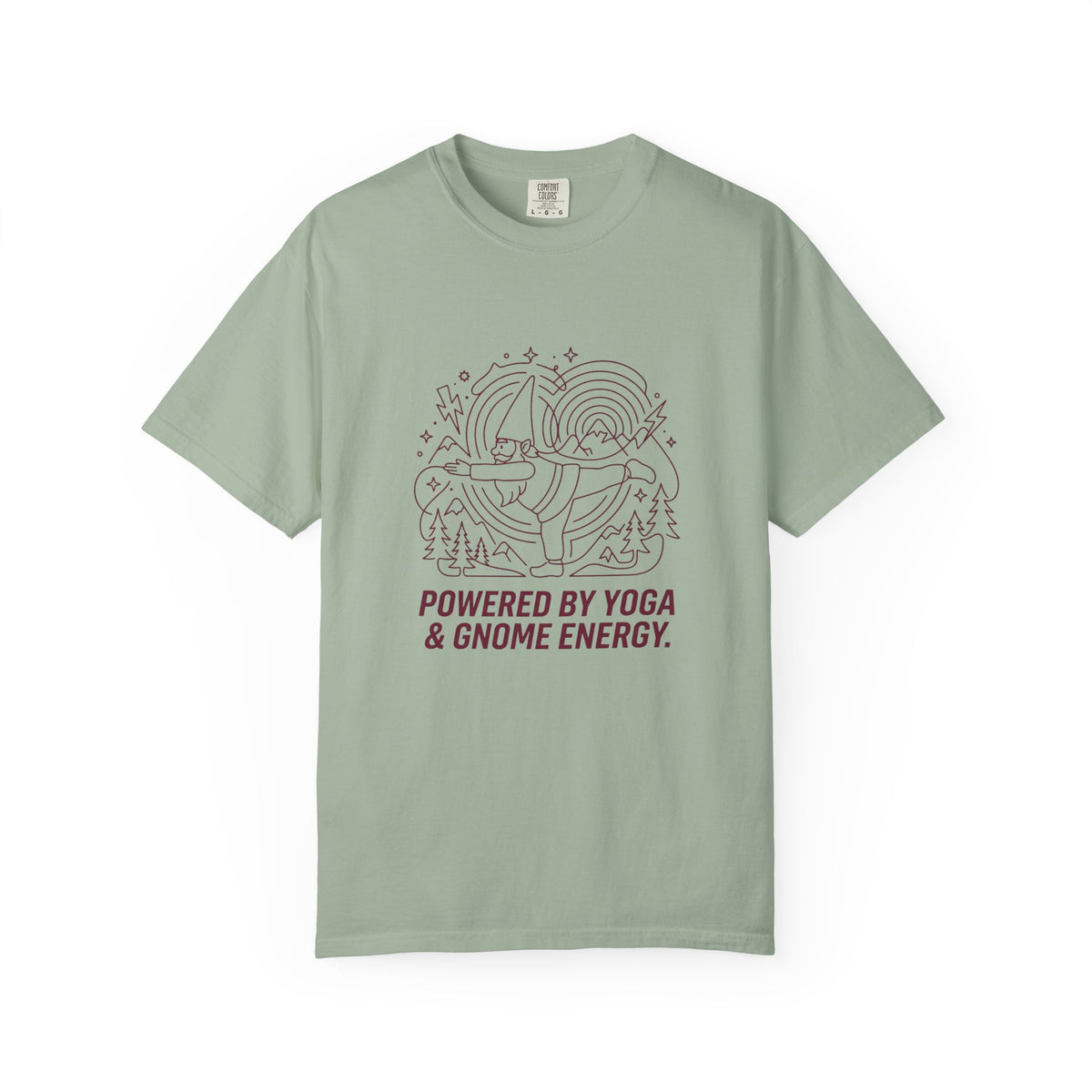 Powered by Yoga and Gnome Energy T-Shirt