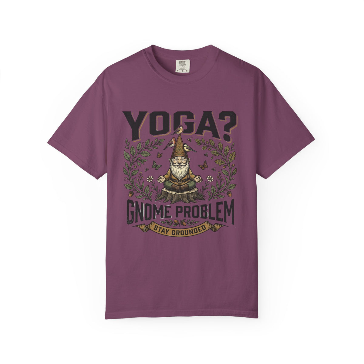 Yoga Gnome Problem T-shirt